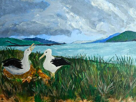 Tap to view a gallery of cam-inspired art.