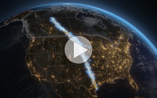 tap or click to view the Whooping Cranes' flight path